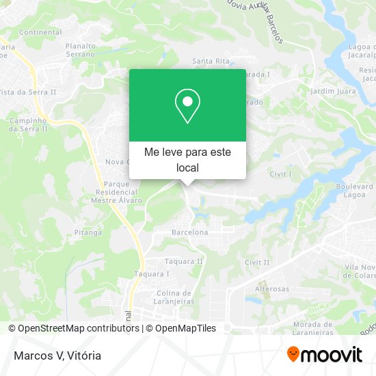Marcos V mapa