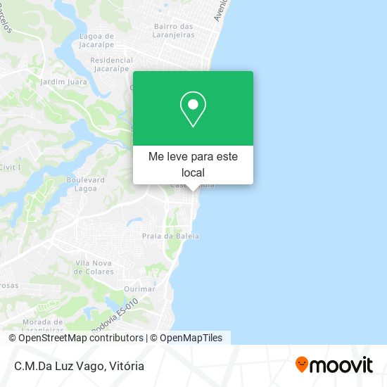 C.M.Da Luz Vago mapa