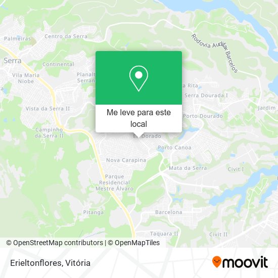 Erieltonflores mapa