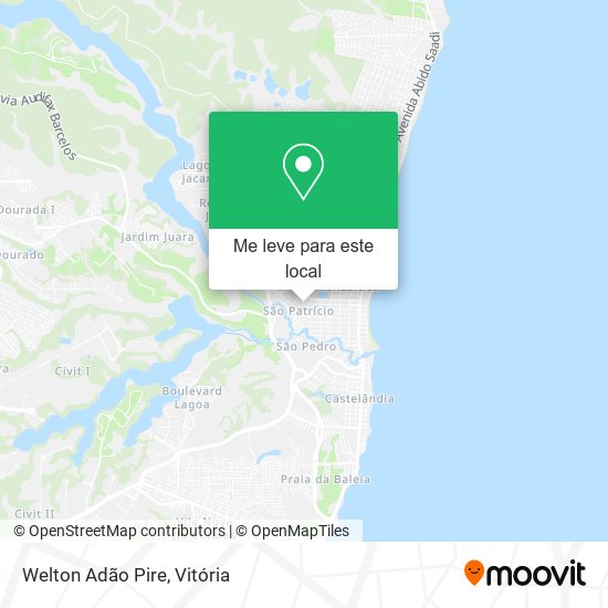 Welton Adão Pire mapa