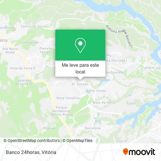 Banco 24horas mapa