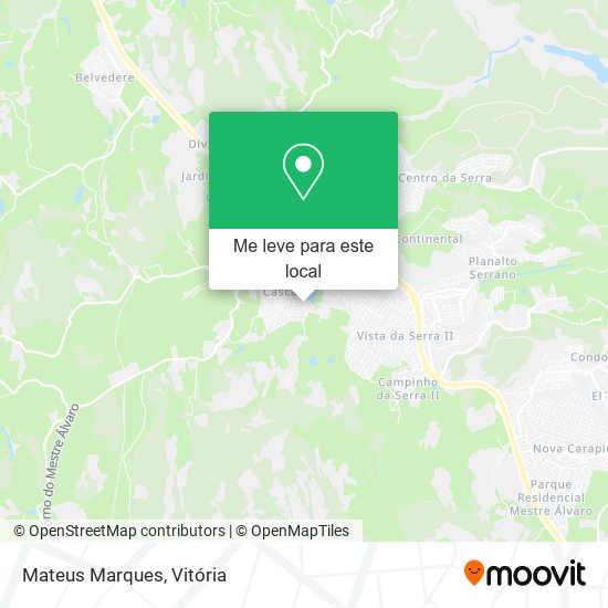 Mateus Marques mapa