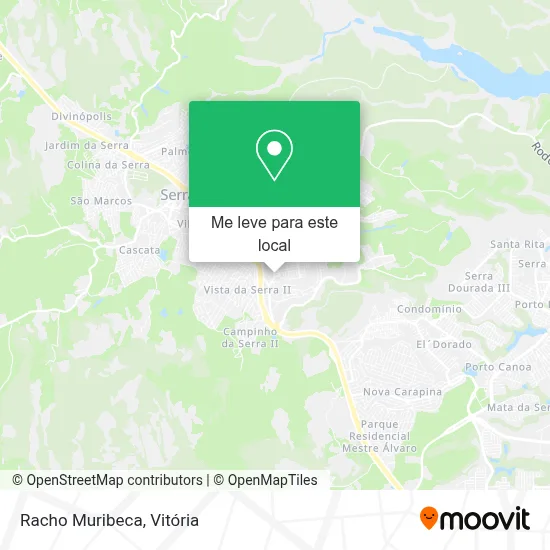 Racho Muribeca mapa