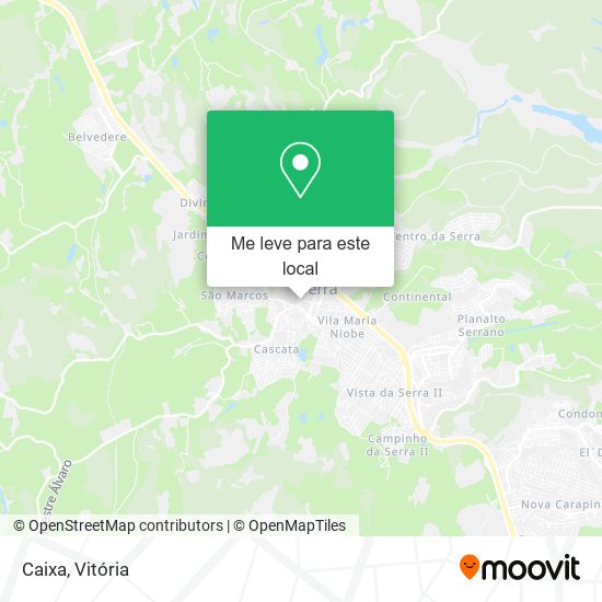 Caixa mapa