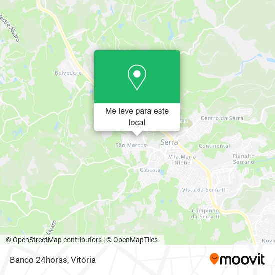 Banco 24horas mapa