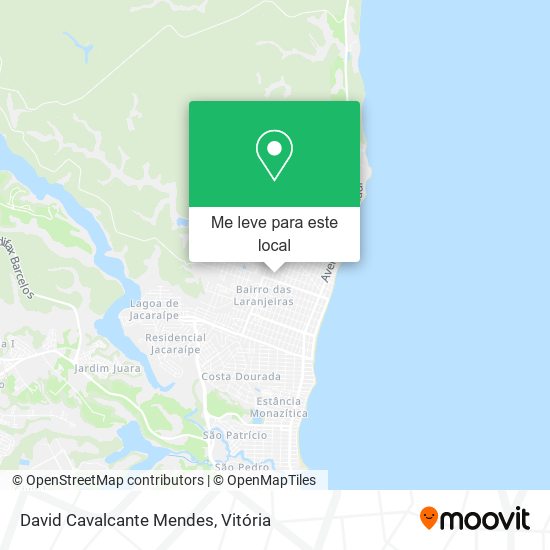 David Cavalcante Mendes mapa