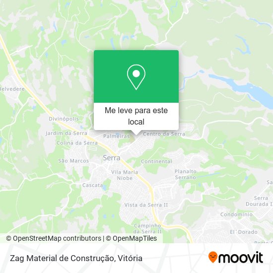 Zag Material de Construção mapa
