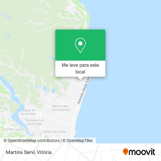 Martins Servi mapa