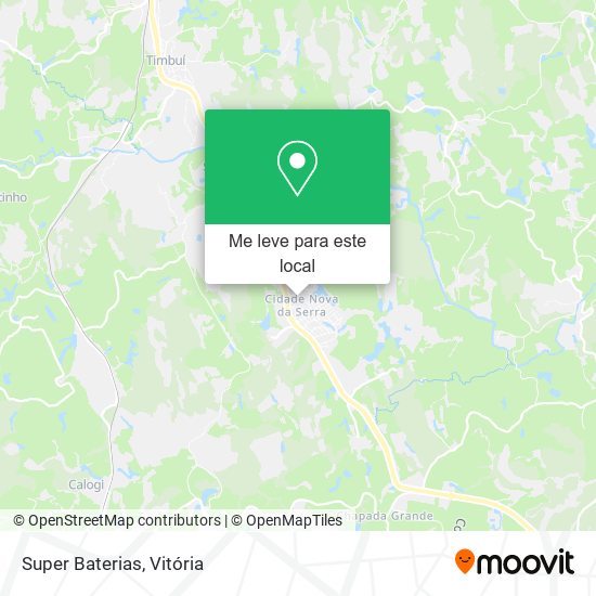 Super Baterias mapa