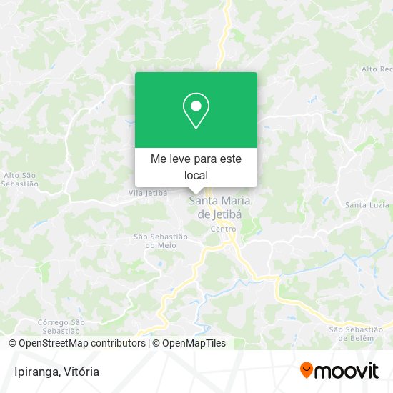 Ipiranga mapa