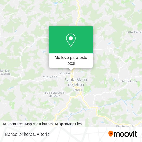 Banco 24horas mapa
