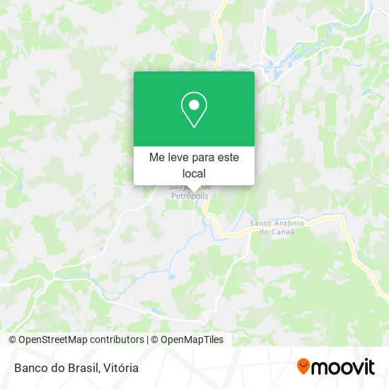 Banco do Brasil mapa
