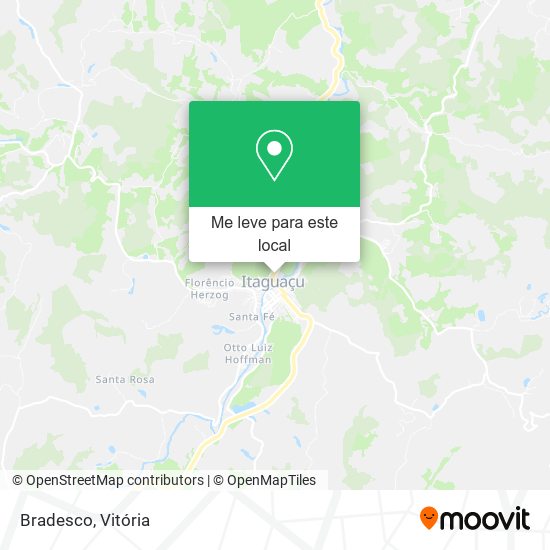 Bradesco mapa