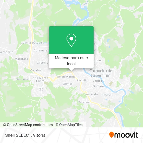 Shell SELECT mapa