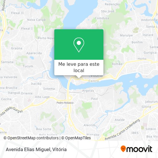 Avenida Elias Miguel mapa