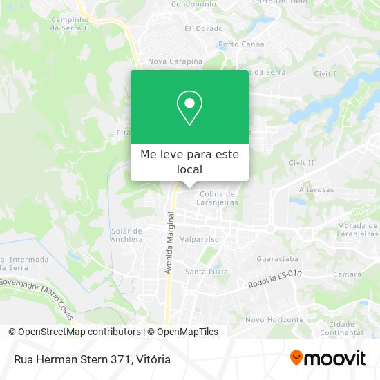 Rua Herman Stern 371 mapa