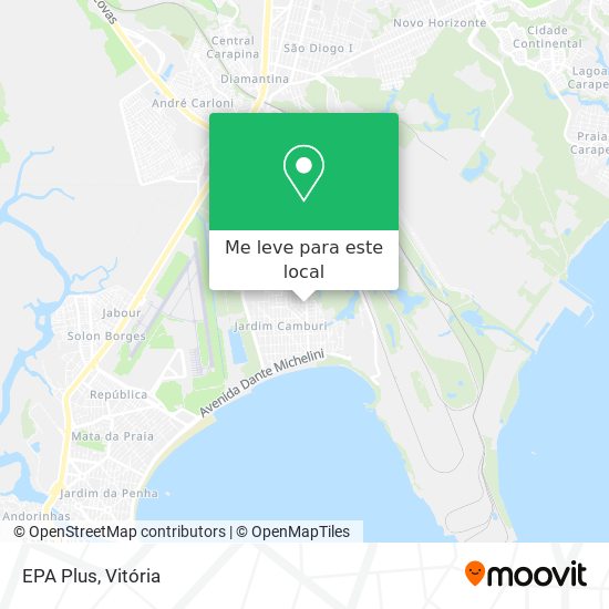 EPA Plus mapa
