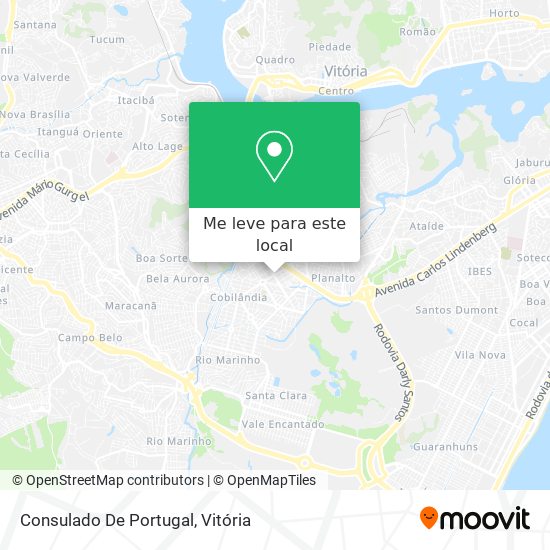 Consulado De Portugal mapa