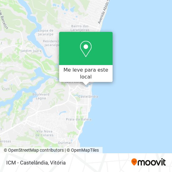 ICM - Castelândia mapa