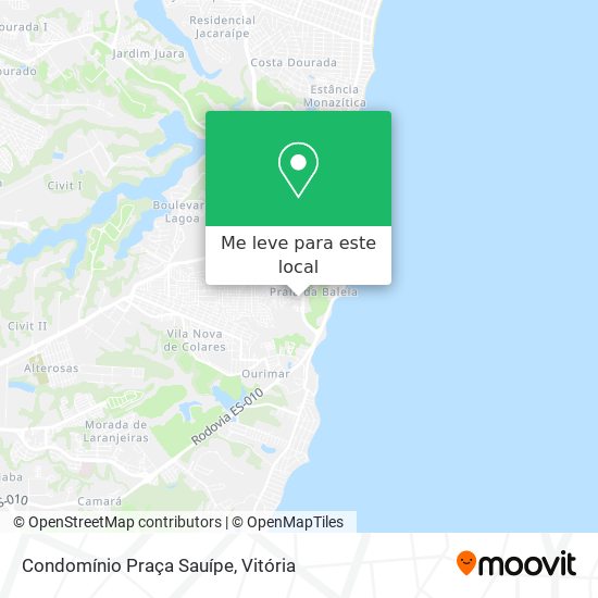Condomínio Praça Sauípe mapa