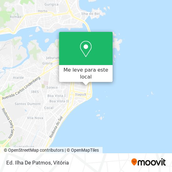 Ed. Ilha De Patmos mapa