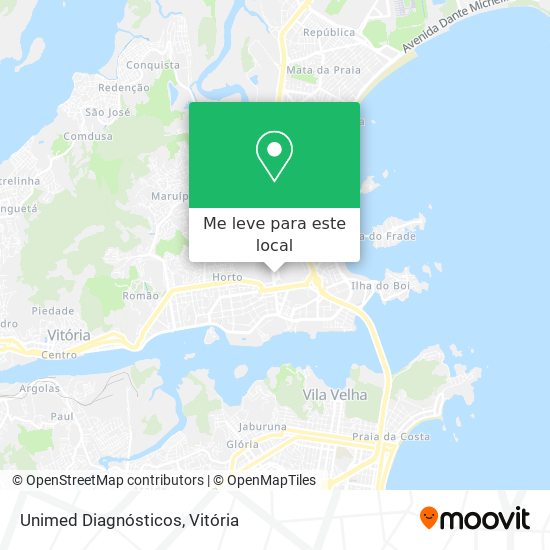 Unimed Diagnósticos mapa