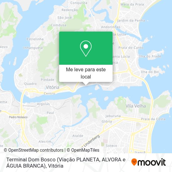Como chegar até Terminal Dom Bosco (Viação PLANETA, ALVORA e ÁGUIA ...