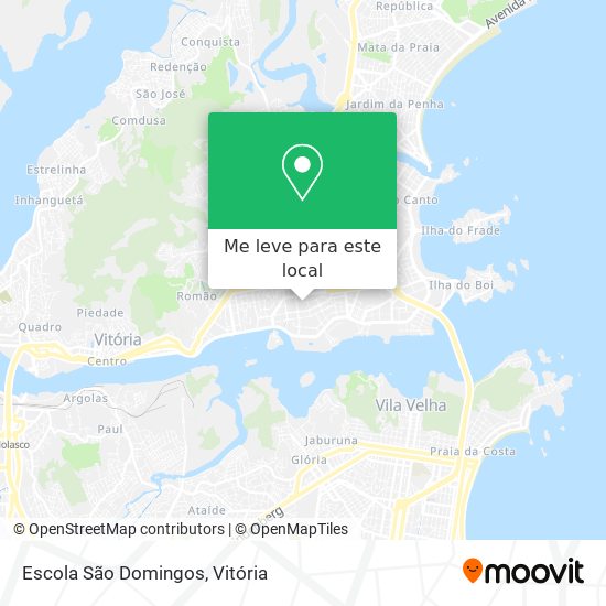 Escola São Domingos mapa