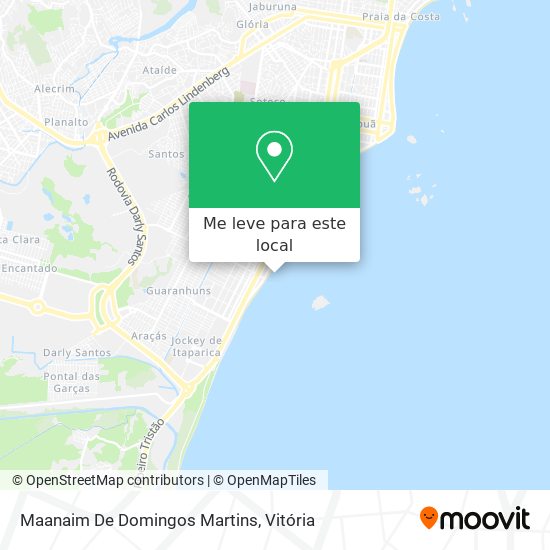 Maanaim De Domingos Martins mapa