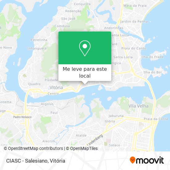 CIASC - Salesiano mapa