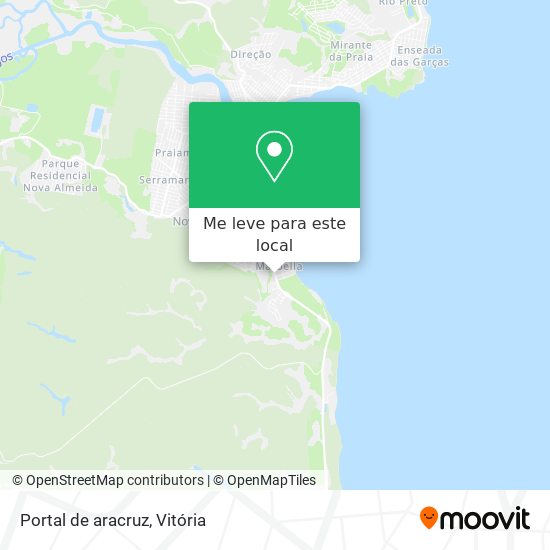 Portal de aracruz mapa