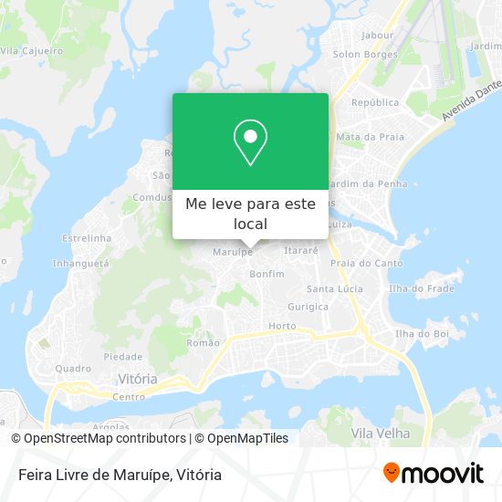 Feira Livre de Maruípe mapa