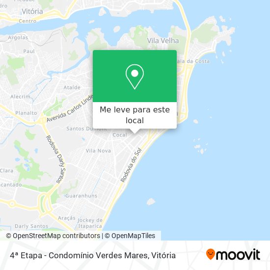 4ª Etapa - Condomínio Verdes Mares mapa
