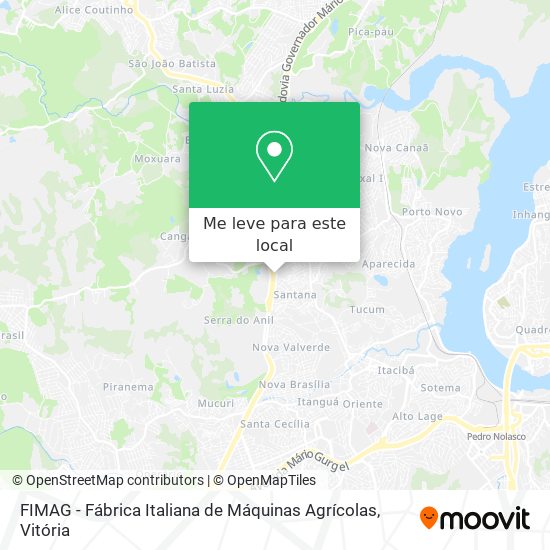 FIMAG - Fábrica Italiana de Máquinas Agrícolas mapa