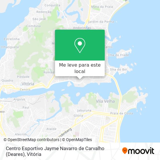 Centro Esportivo Jayme Navarro de Carvalho (Deares) mapa