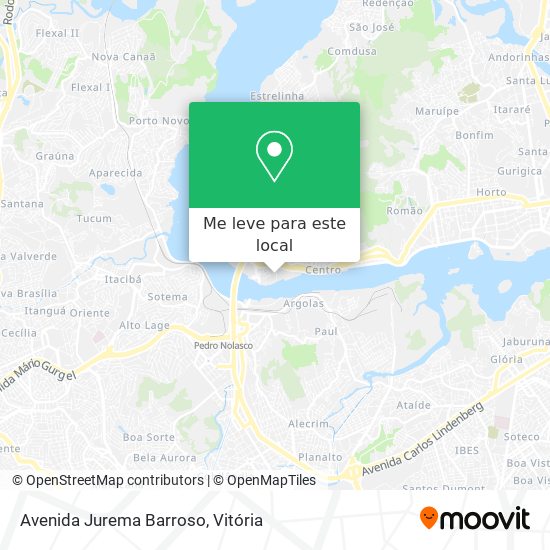 Avenida Jurema Barroso mapa