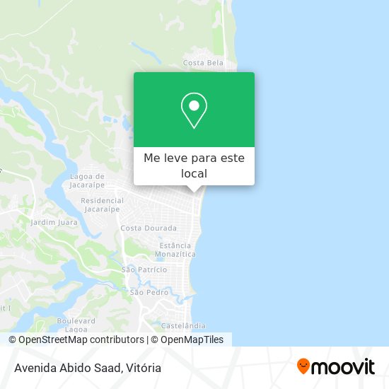 Avenida Abido Saad mapa