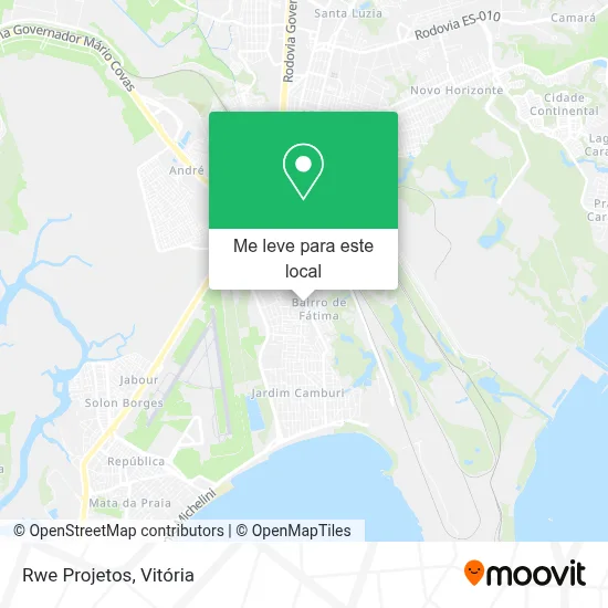 Rwe Projetos mapa
