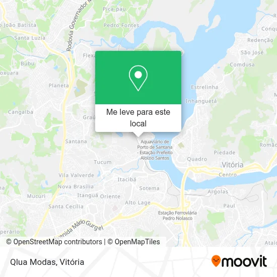Qlua Modas mapa