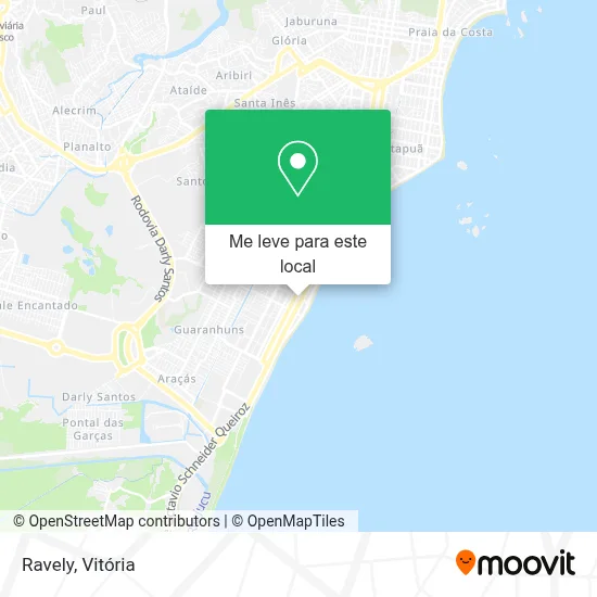 Ravely mapa