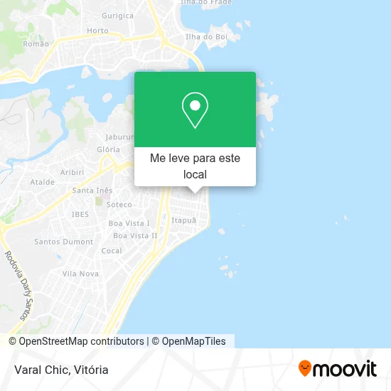 Varal Chic mapa