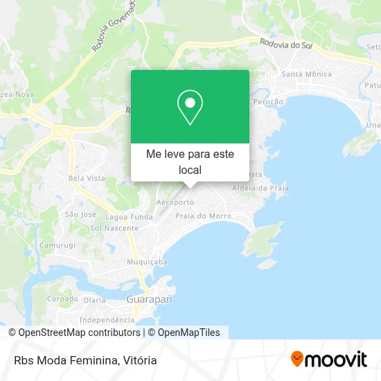 Rbs Moda Feminina mapa