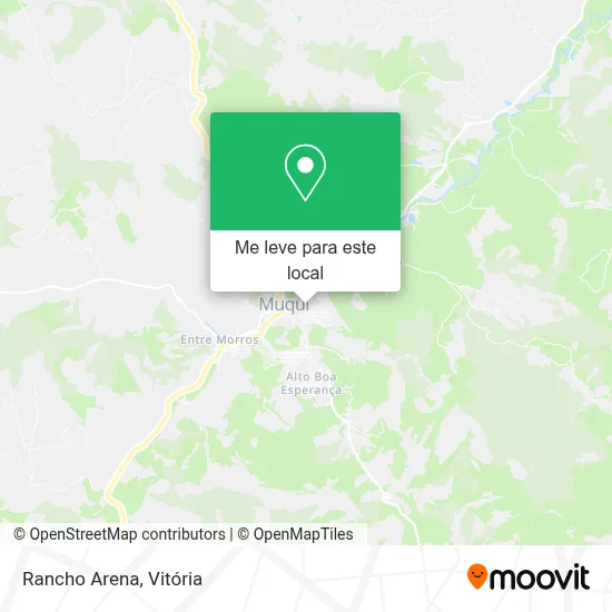 Rancho Arena mapa