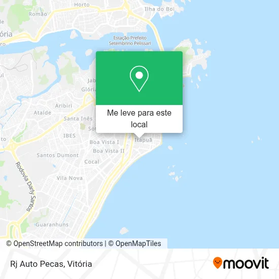 Rj Auto Pecas mapa