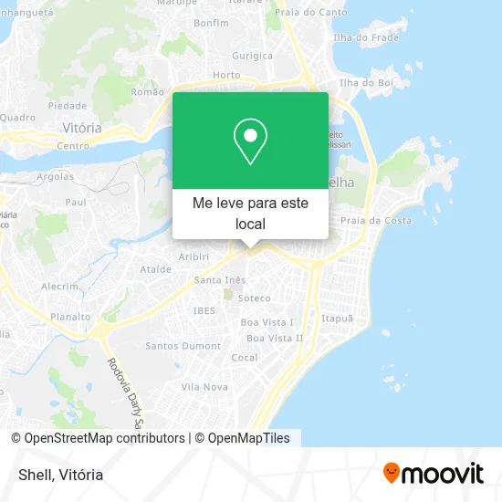 Shell mapa