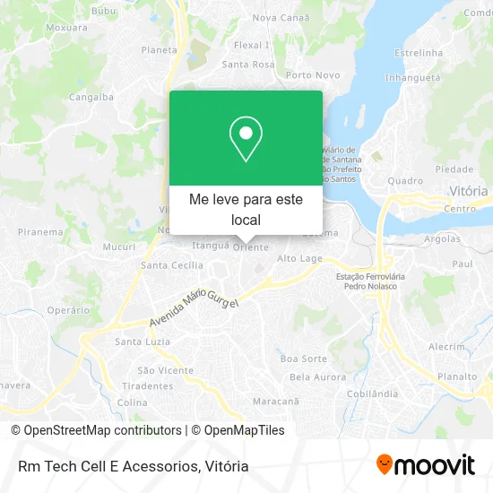Rm Tech Cell E Acessorios mapa