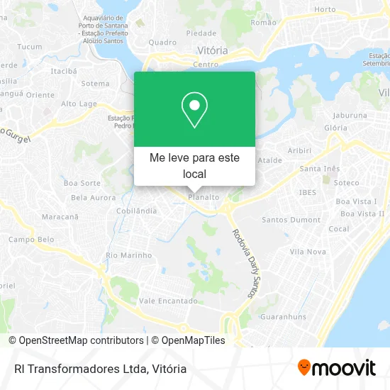 Rl Transformadores Ltda mapa