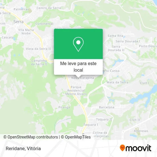 Reridane mapa