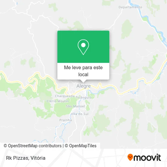 Rk Pizzas mapa
