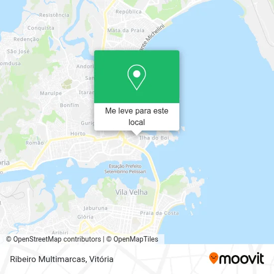 Ribeiro Multimarcas mapa